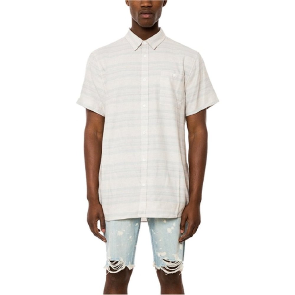 Jaywalker Men's Striped Flannel Shirt, Size Large Retail $35.00